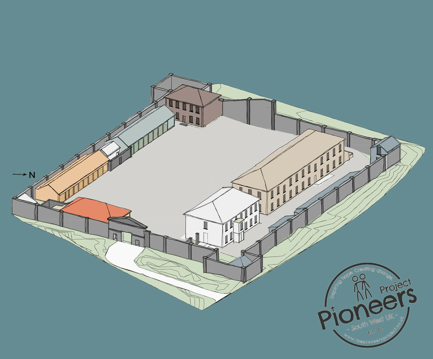 Visual of Barracks